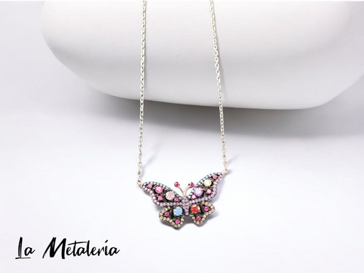 Collar Mariposa Colores