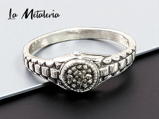 Anillo Reloj con Marquesitas