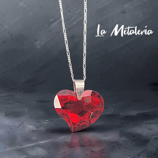 Dije Corazón Sw de Lado